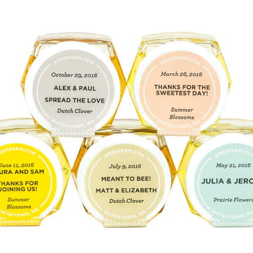 Honey Wedding Favors | Ames Farm Single Source Honey