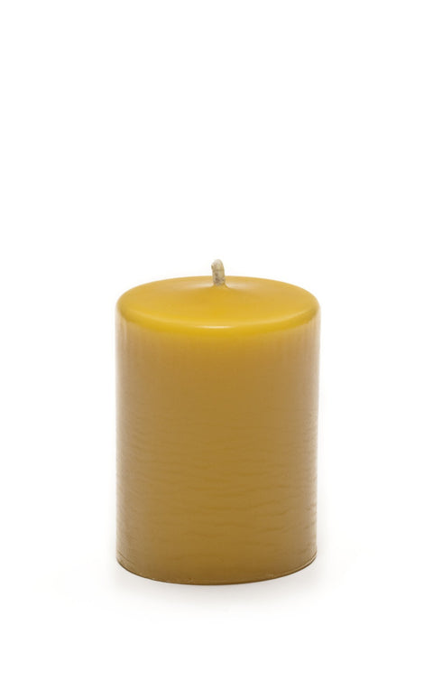 Beeswax Candle 2.5" Pillar - Ames Farm Single Source Honey