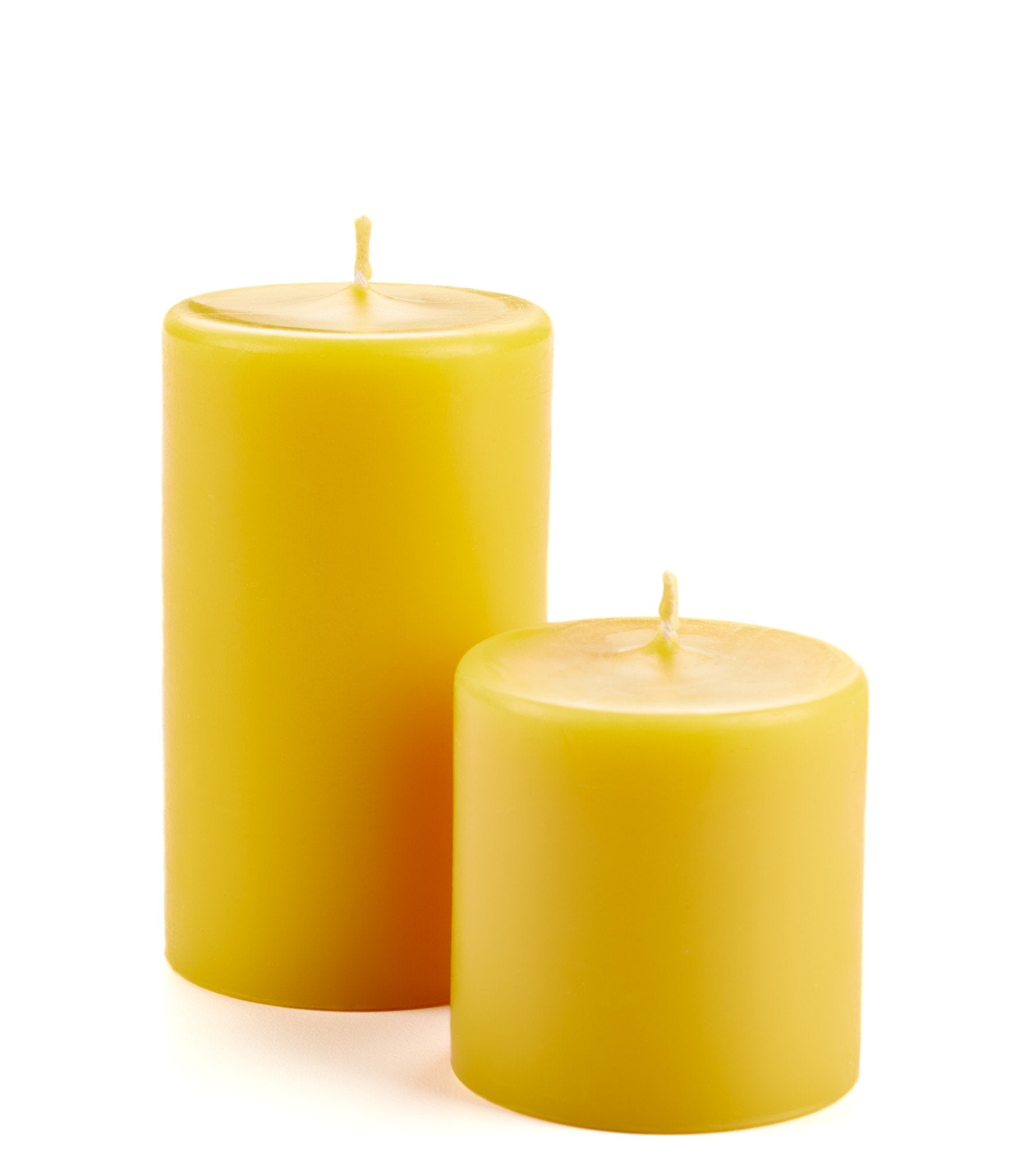 100% Premium Beeswax Pillar Candles