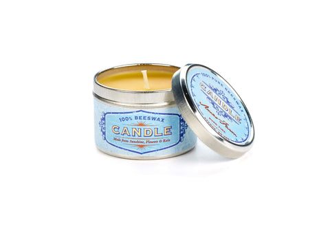 Beeswax Travel Candle - Ames Farm Single Source Honey