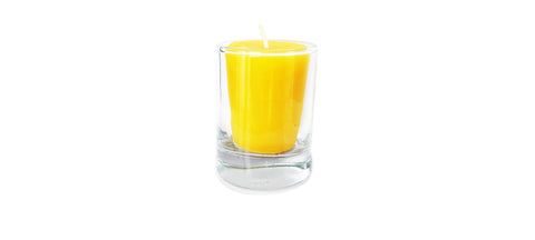 Beeswax Votive Candle - Ames Farm Single Source Honey