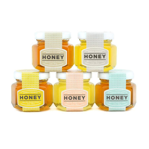 Small honey jars for Wedding Favors for sale