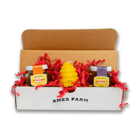 NEW! Build your own Bee-Works Gift Set. - Ames Farm Single Source Honey