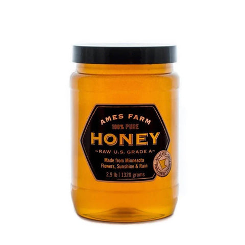 Raw Wildflower Honey - Quart - Ames Farm Single Source Honey