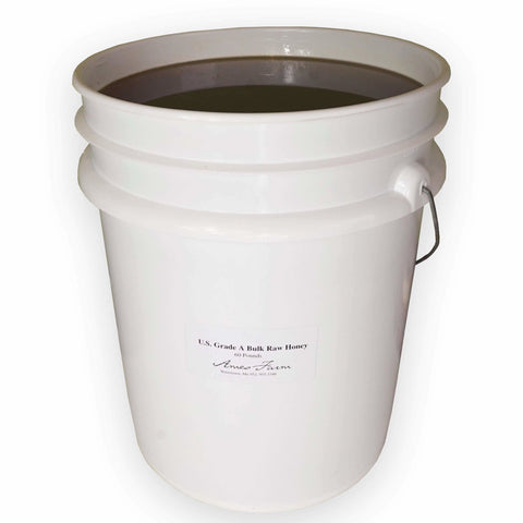 Wildflower Raw Honey 60# Pail - Ames Farm Single Source Honey