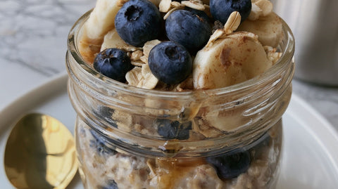 Honey Cinnamon Overnight Oats Recipe - Ames Farm Single Source Honey