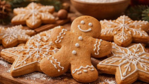 Honey Gingerbread Cookies - Ames Farm Single Source Honey