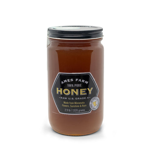 Savory Spring Raw Honey - Quart - Ames Farm Single Source Honey