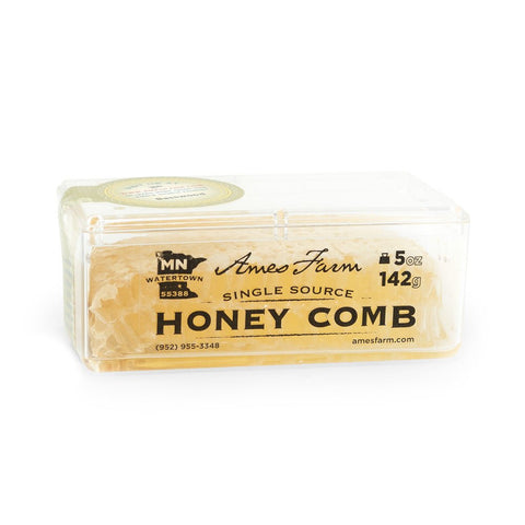 Basswood Comb Honey - Ames Farm Single Source Honey