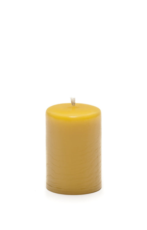 Beeswax Pillar Candle 1.25 Wide 2 Sizes 100% Pure Beeswax