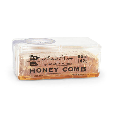 False Dragonhead Comb Honey - Ames Farm Single Source Honey