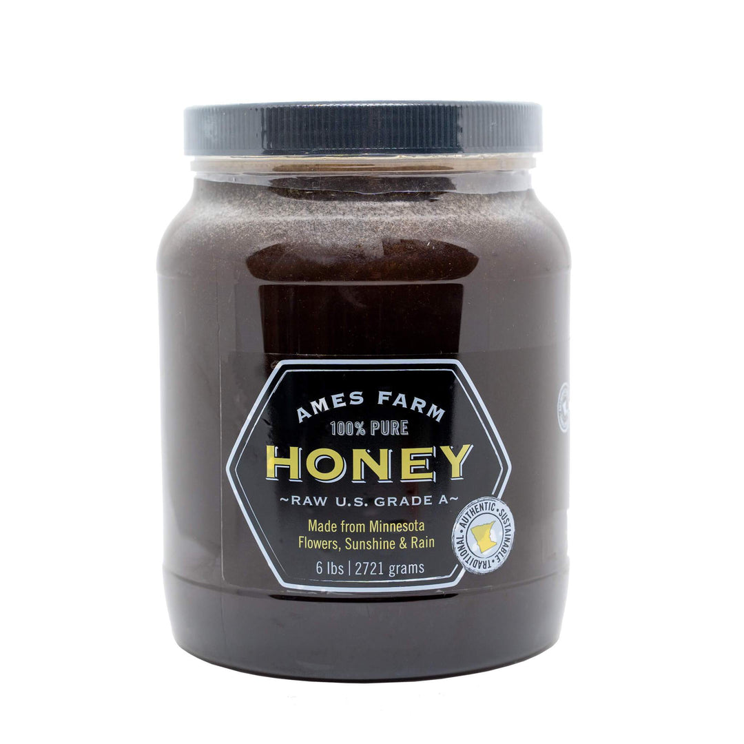 Raw Buckwheat Honey Ames Farm Single Source Honey