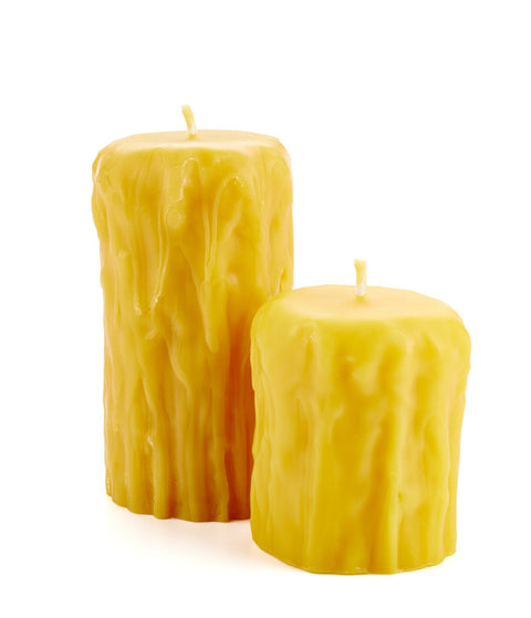 100% Beeswax Candle 2 x 9 - Our Lady of Clear Creek Abbey