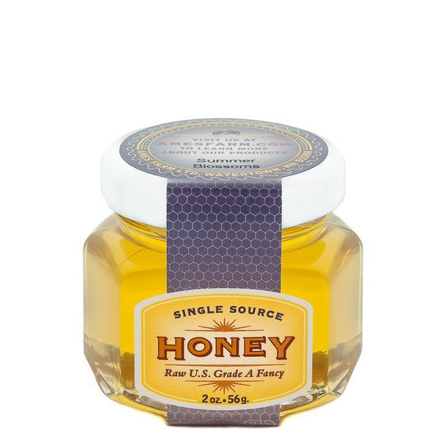 Single Source Honey Basswood Wildflower Buckwheat Dandelion Ames Farm Single Source Honey